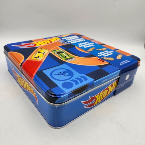 Hot Wheels Chasing Lights Electronic Activity Chocolate Chip Cookies Tin… - Picture 3 of 4